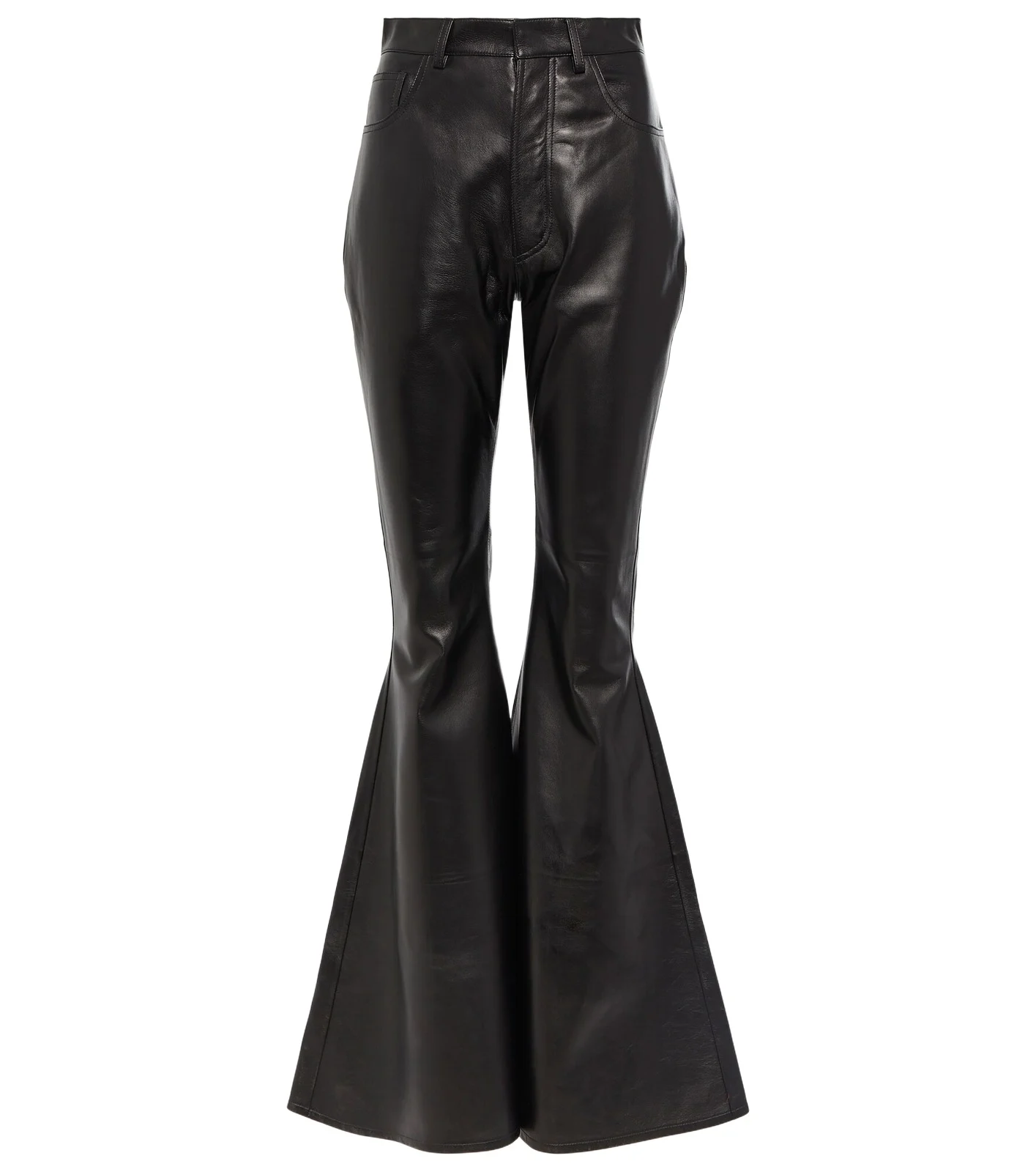 Alaïa Flared leather pants Alaïa Flared leather pants