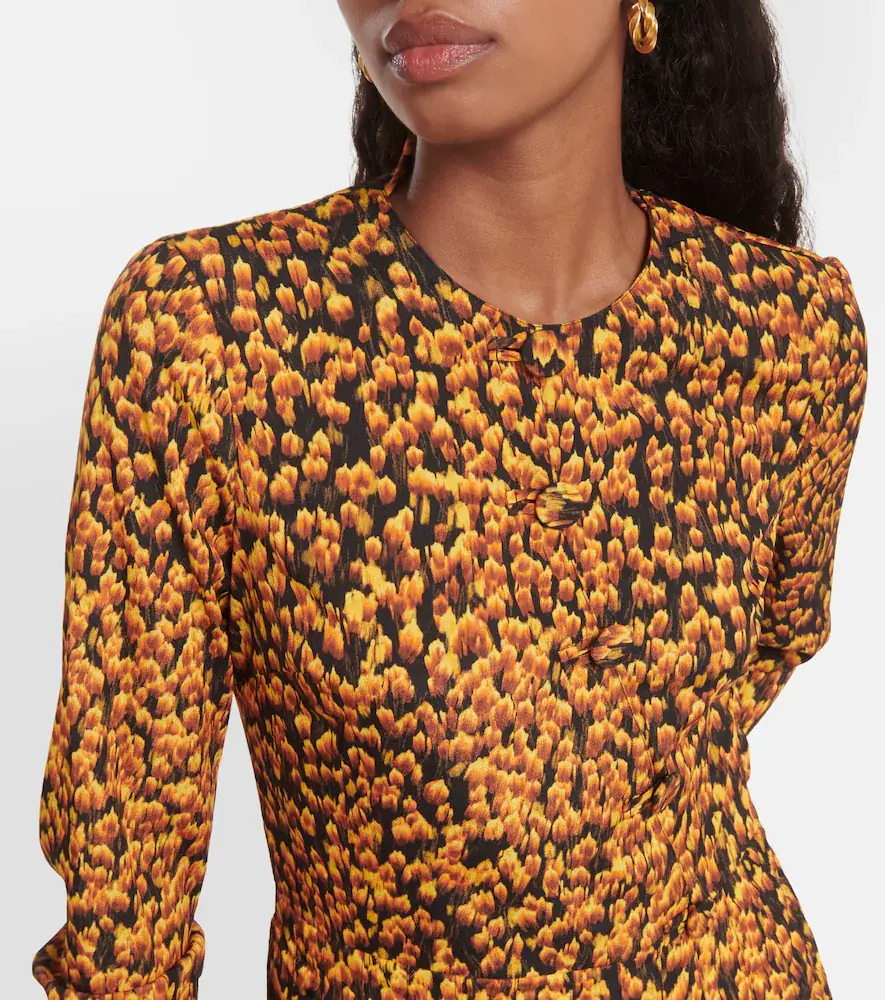 Altuzarra Teys printed midi dress | Thumbnail 3 Altuzarra Teys printed midi dress | Thumbnail 3
