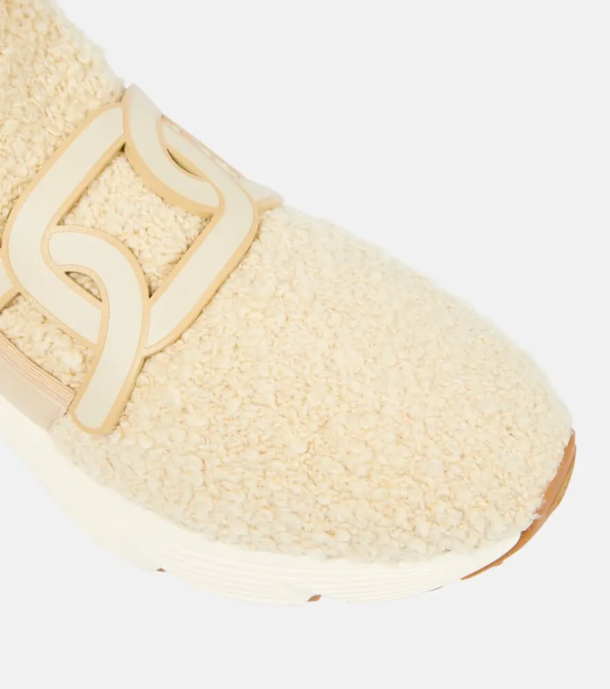 Tod's Teddy slip-on sneakers | Thumbnail 4 Tod's Teddy slip-on sneakers | Thumbnail 4
