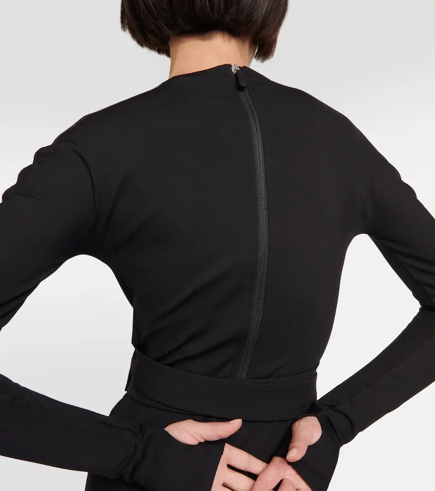 ALAÏA ALAÏA Jersey midi dress | Thumbnail 6