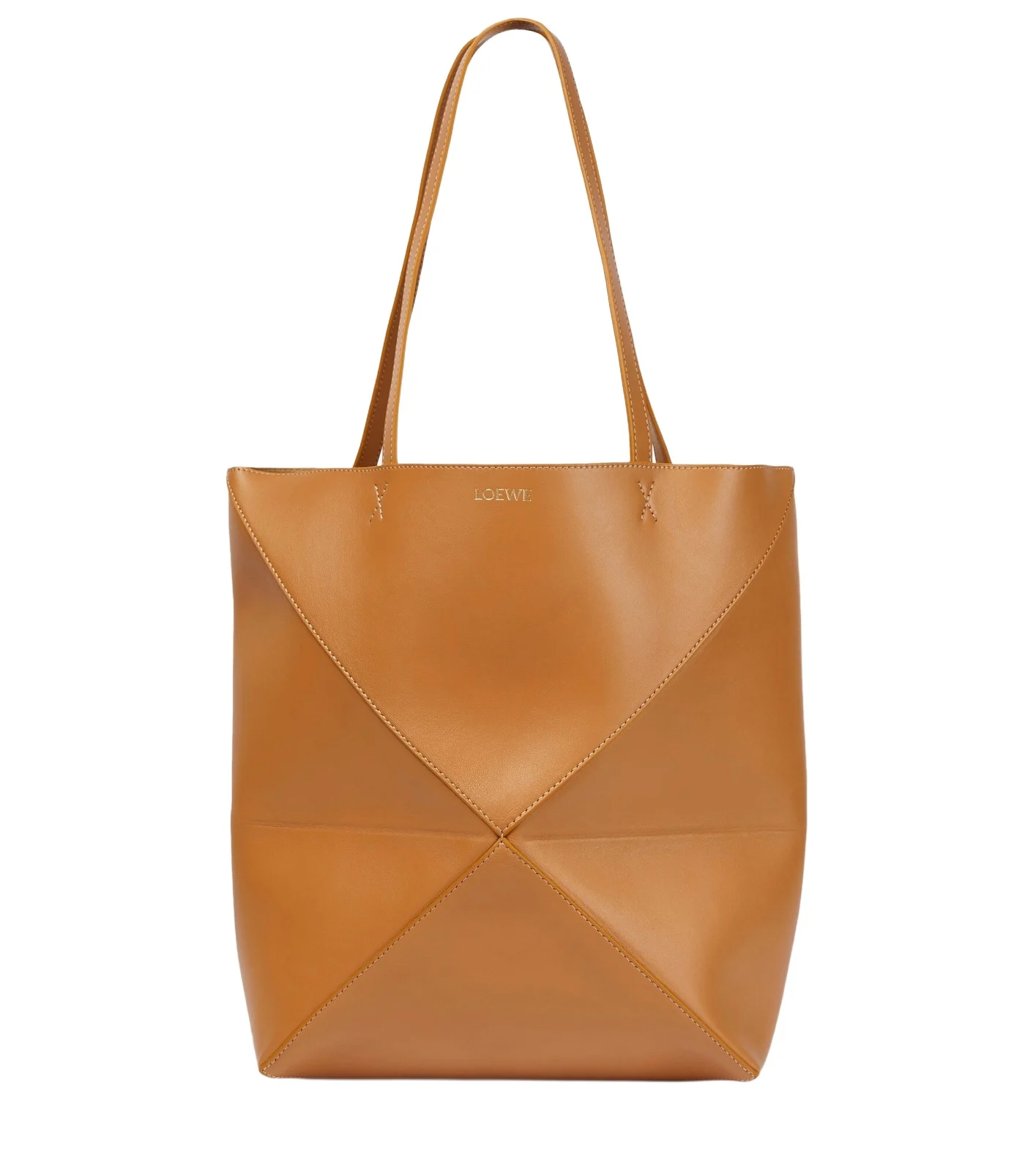 Puzzle Fold Medium leather tote bag Puzzle Fold Medium leather tote bag
