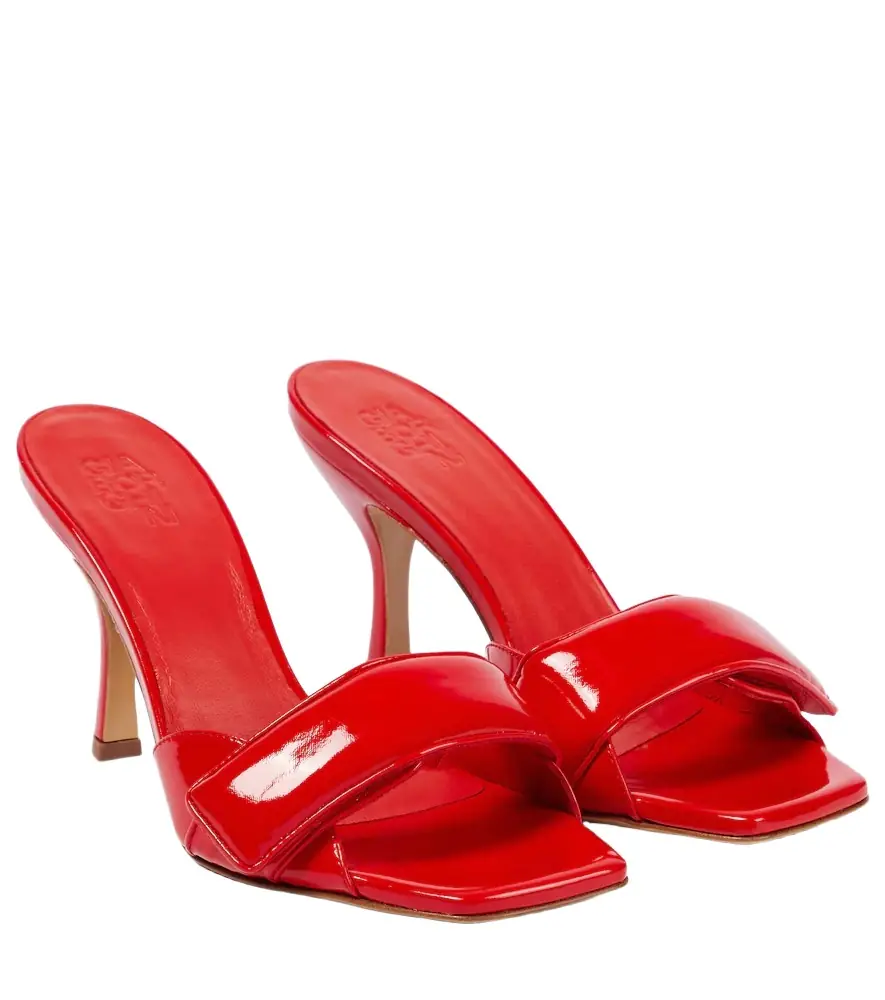 Gia Borghini Alodie patent leather mules | Image 1 Gia Borghini Alodie patent leather mules | Image 1