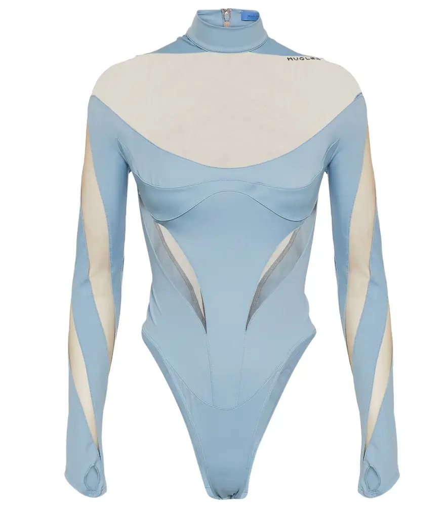 Mugler Paneled bodysuit | Image 1 Mugler Paneled bodysuit | Image 1