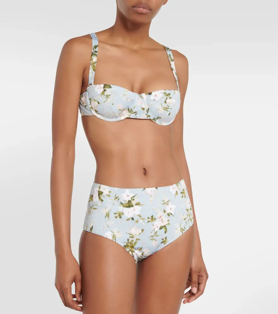 Erdem Floral high-rise bikini bottoms | Thumbnail 3