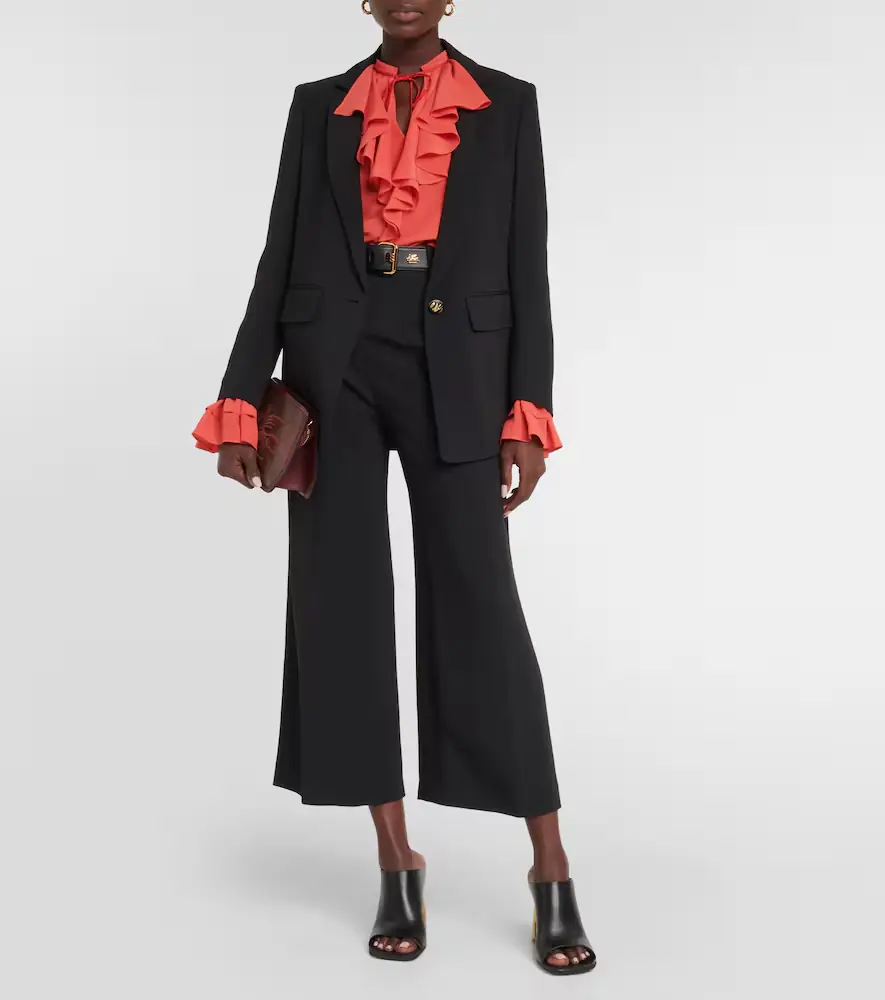 Etro High-rise wide-leg pants | Thumbnail 3 Etro High-rise wide-leg pants | Thumbnail 3