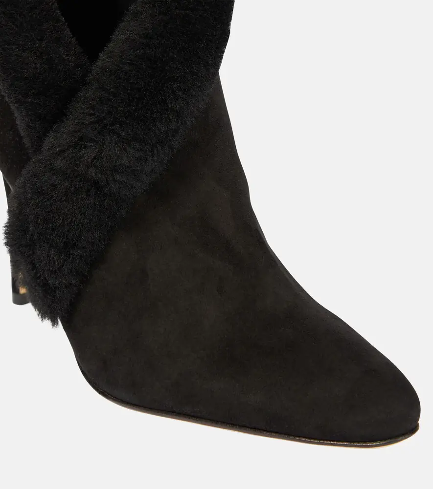 Manolo Blahnik Nestanu 105 suede ankle boots | Thumbnail 5