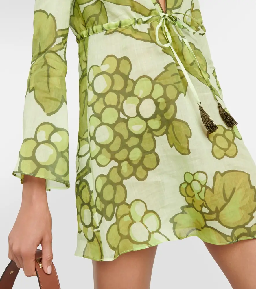 Etro Printed ramie tunic | Thumbnail 5