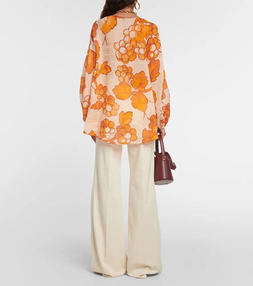 Etro Printed ramie tunic | Thumbnail 5
