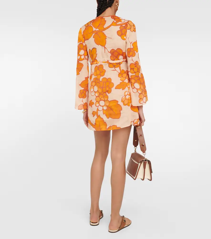 Etro Printed ramie tunic | Thumbnail 4