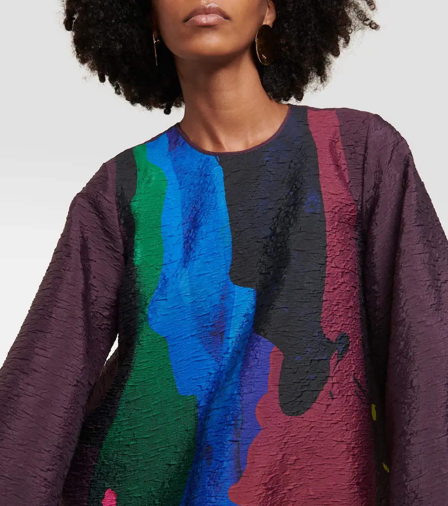 Roksanda Printed silk blouse | Thumbnail 3