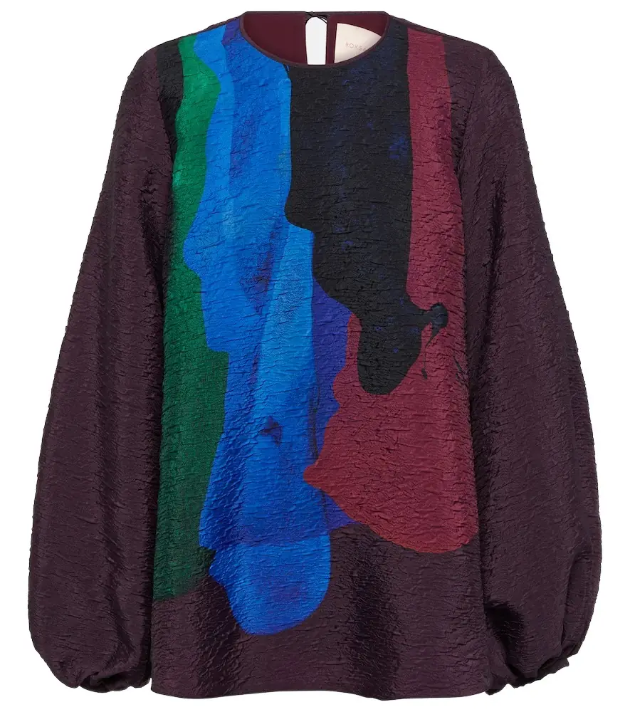 Roksanda Printed silk blouse | Image 1 Roksanda Printed silk blouse | Image 1
