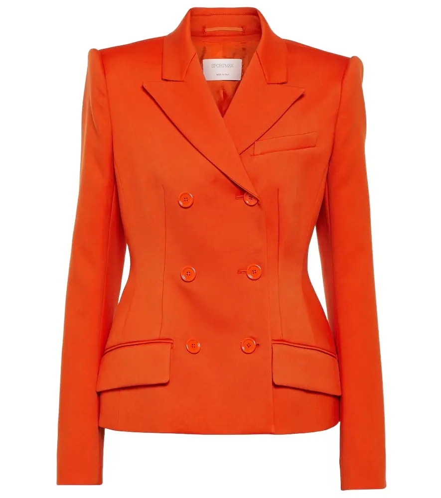 Sportmax Cablo cotton-blend blazer | Image 1 Sportmax Cablo cotton-blend blazer | Image 1