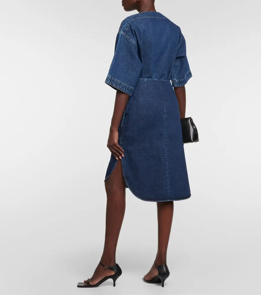TOTEME Denim midi skirt | Thumbnail 3