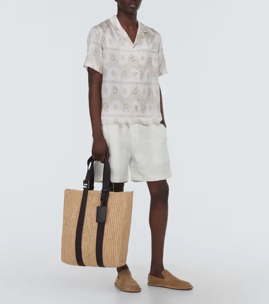Commas Linen shorts | Thumbnail 4 Commas Linen shorts | Thumbnail 4