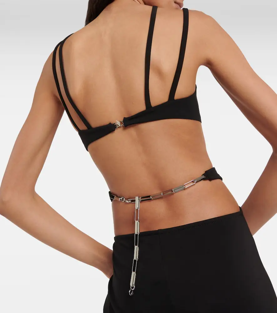The Attico Crossed straps bra | Thumbnail 2