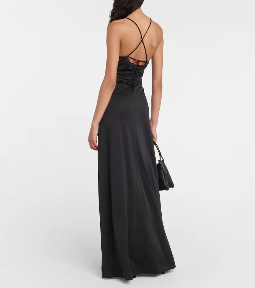 Ganni Crêpe jersey maxi dress | Thumbnail 2