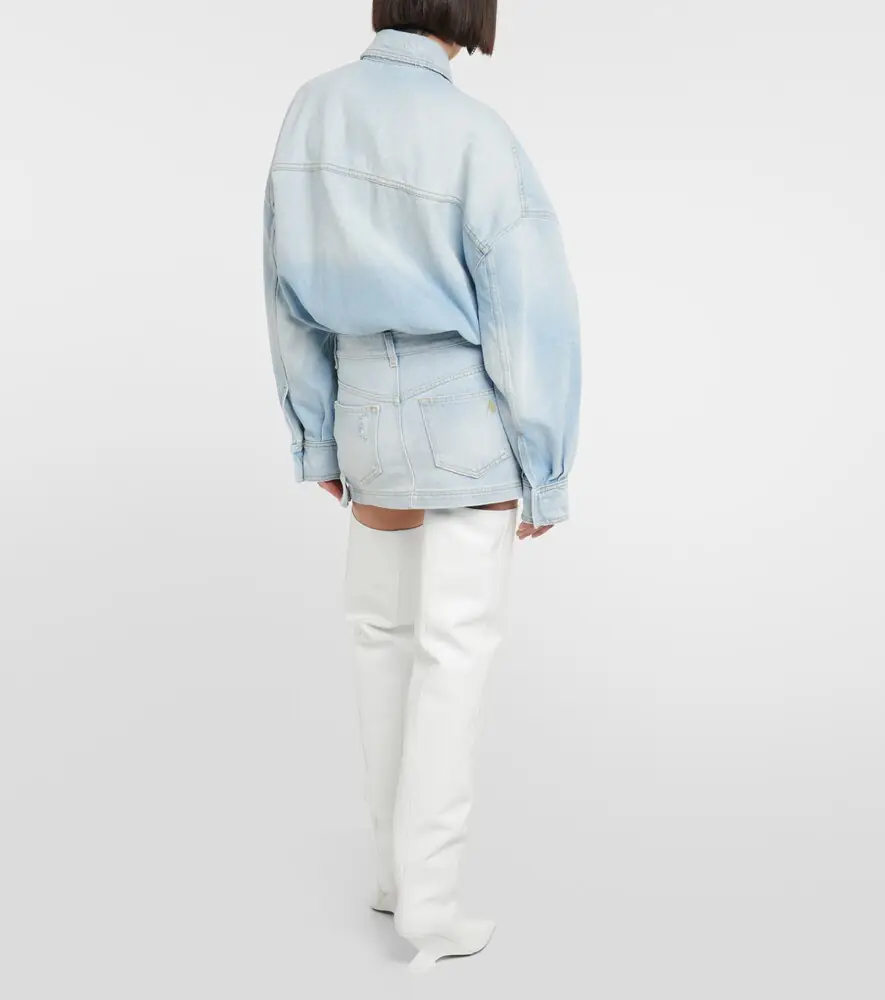 The Attico Denim miniskirt | Thumbnail 6 The Attico Denim miniskirt | Thumbnail 6