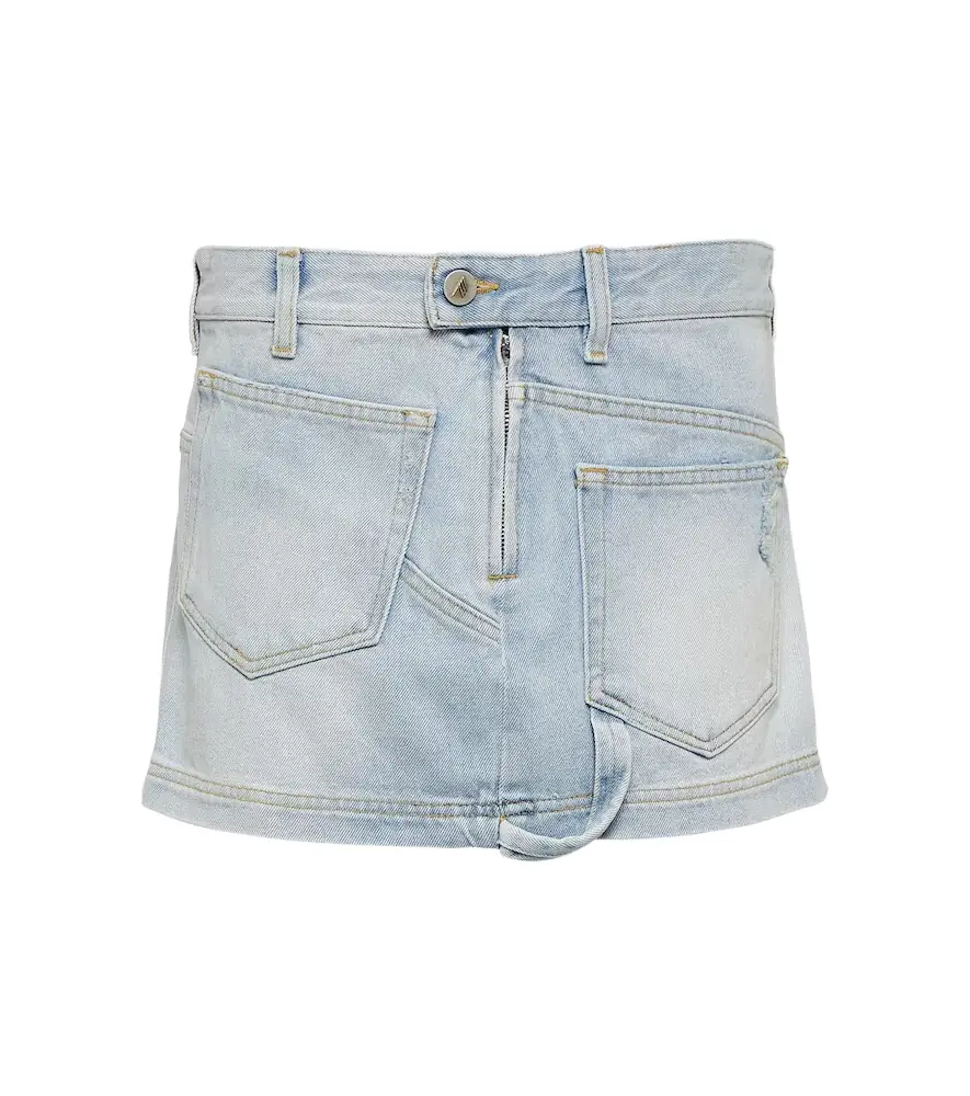 The Attico Denim miniskirt | Image 1 The Attico Denim miniskirt | Image 1