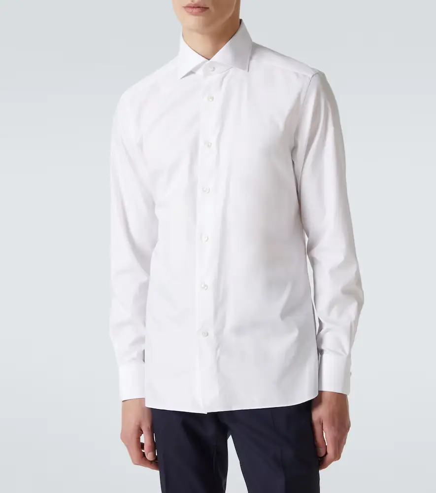 Zegna Cotton poplin shirt | Thumbnail 2