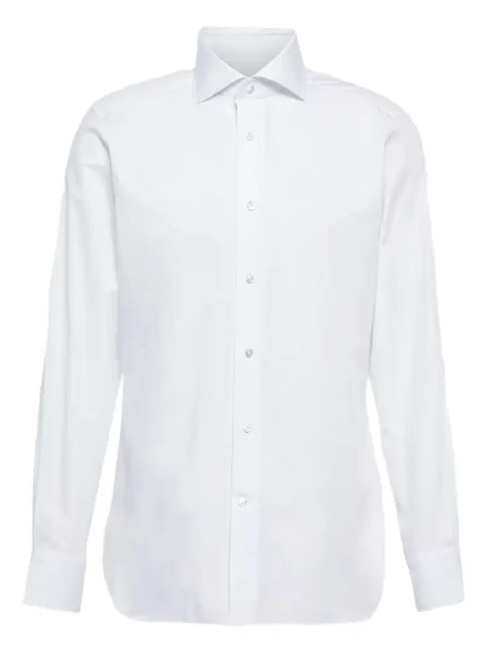 Cotton poplin shirt