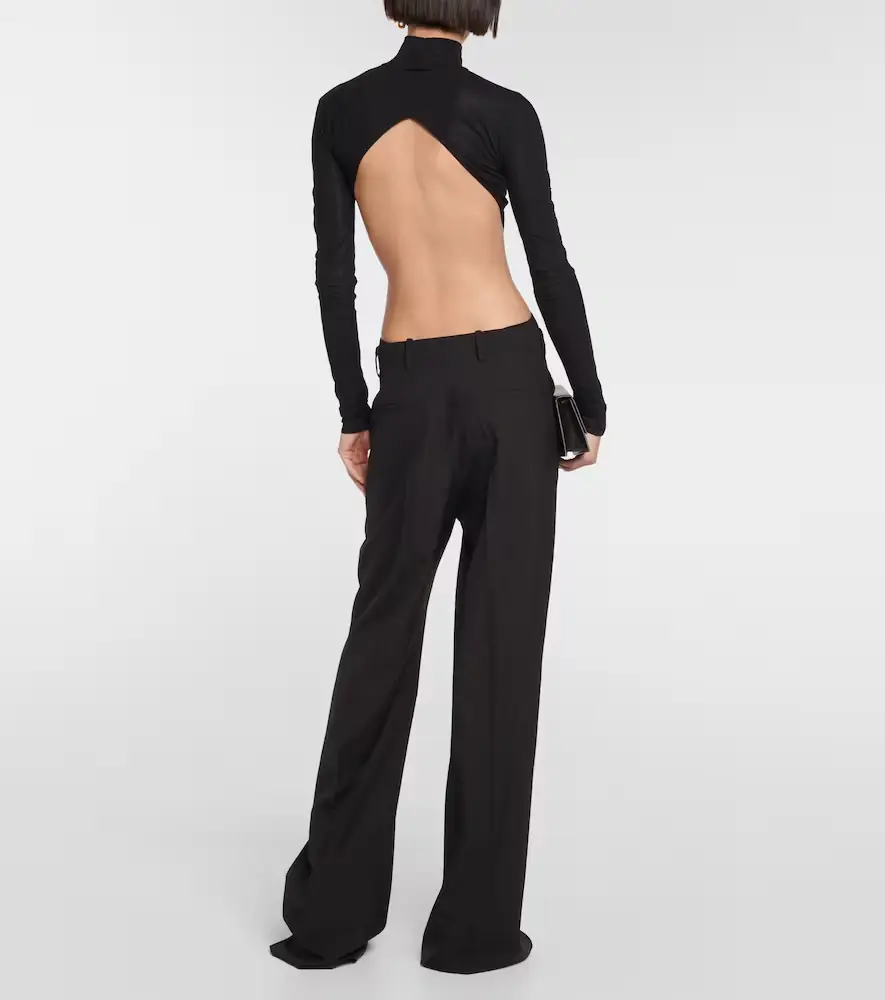 Wolford x N21 cutout turtleneck bodysuit | Thumbnail 3
