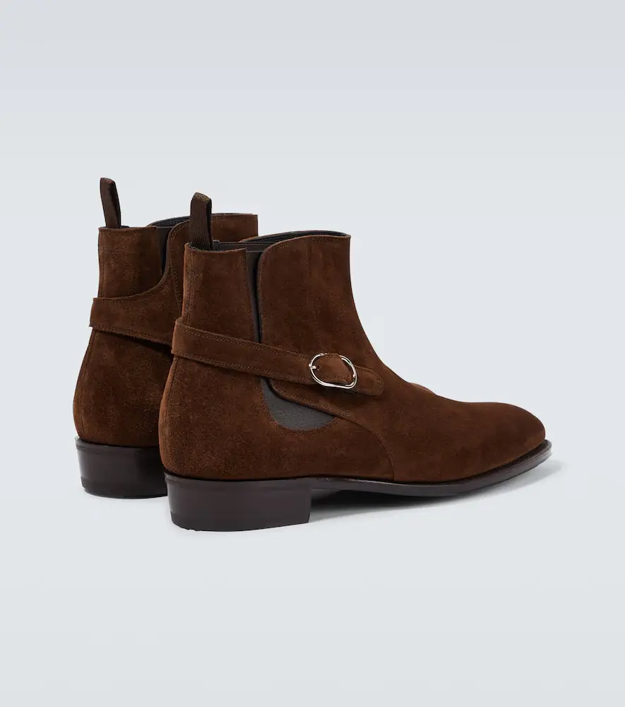 John Lobb Mason suede Chelsea boots | Thumbnail 2 John Lobb Mason suede Chelsea boots | Thumbnail 2