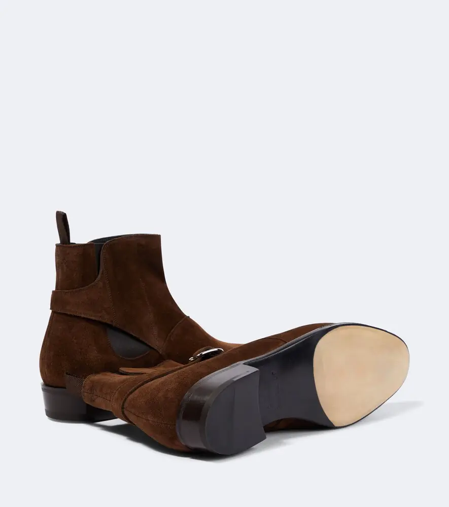 John Lobb Mason suede Chelsea boots | Thumbnail 4 John Lobb Mason suede Chelsea boots | Thumbnail 4