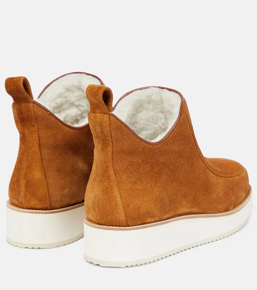 Gabriela Hearst Harry shearling-lined suede ankle boots | Thumbnail 3 Gabriela Hearst Harry shearling-lined suede ankle boots | Thumbnail 3
