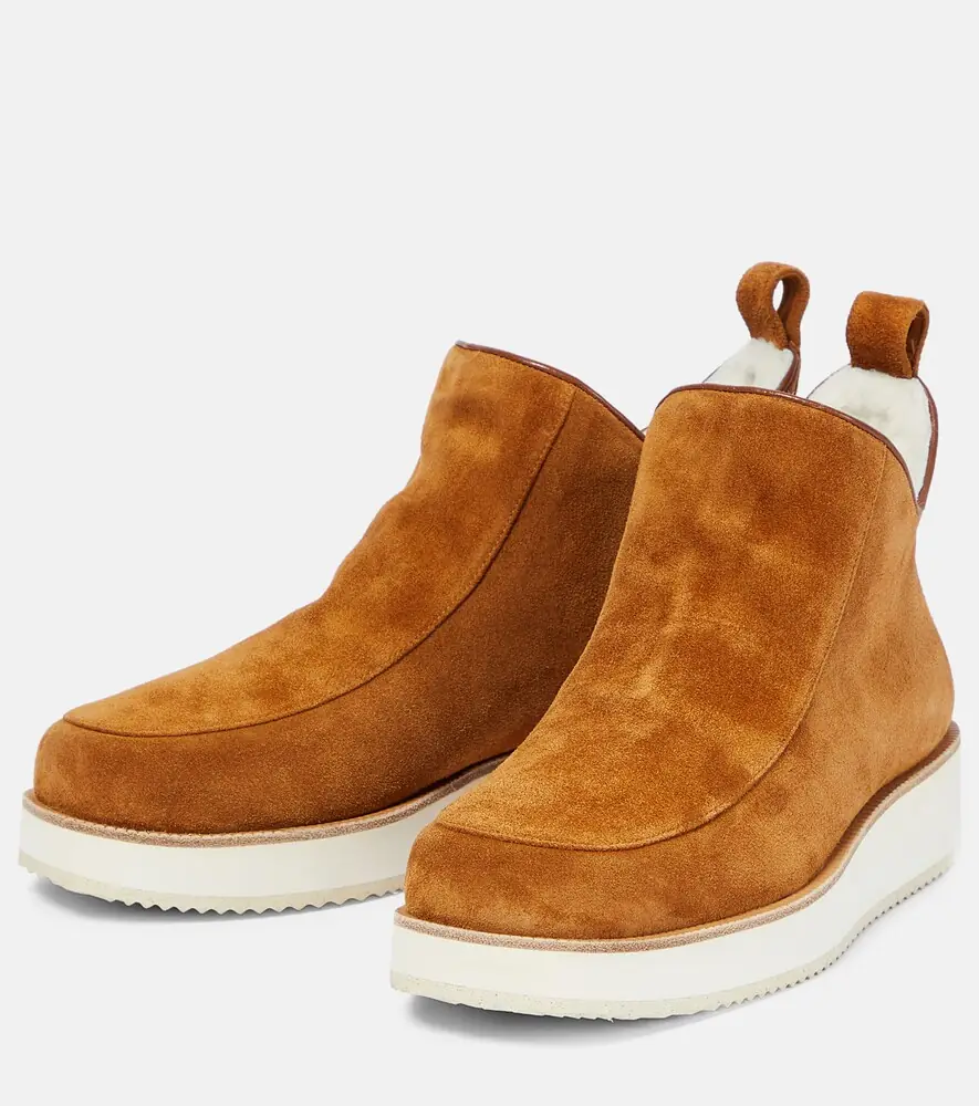 Gabriela Hearst Harry shearling-lined suede ankle boots | Thumbnail 4 Gabriela Hearst Harry shearling-lined suede ankle boots | Thumbnail 4