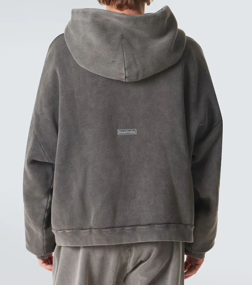 Acne Studios Faded cotton hoodie | Thumbnail 2 Acne Studios Faded cotton hoodie | Thumbnail 2