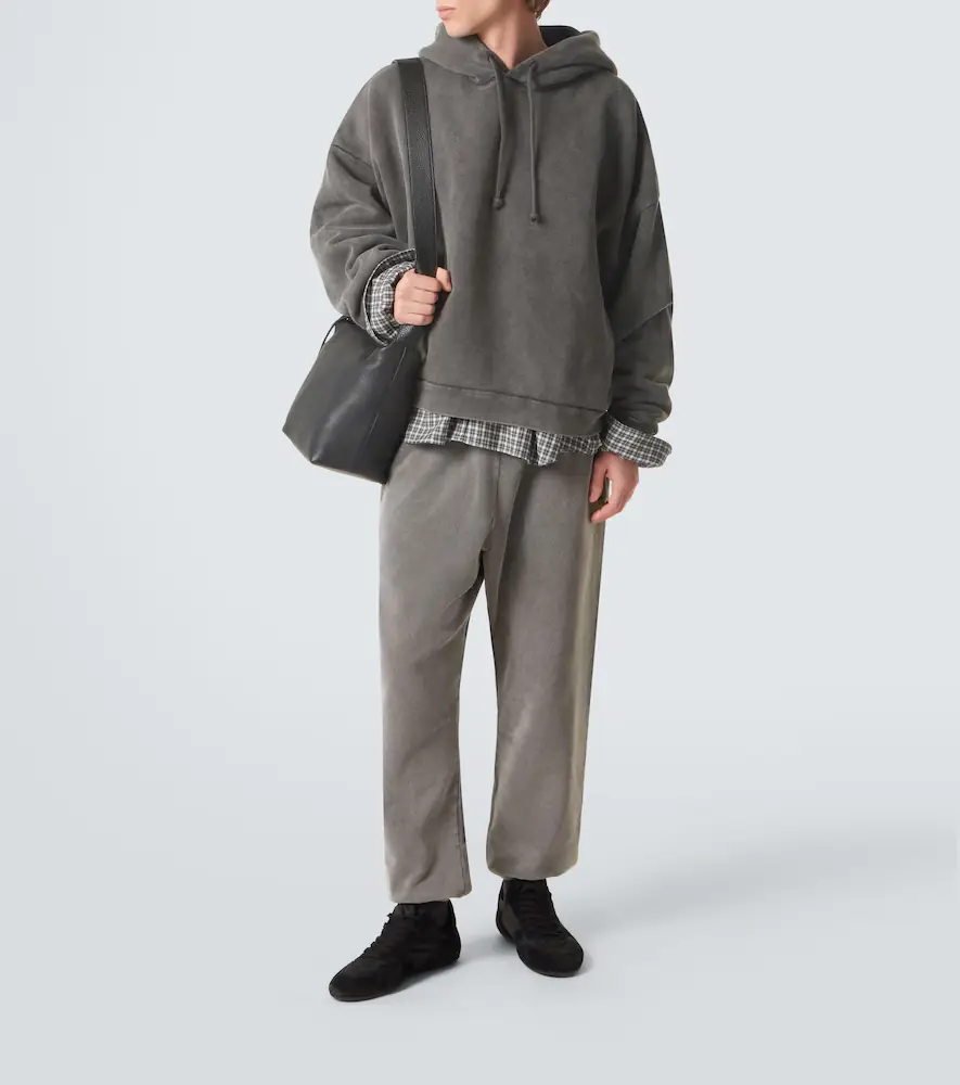Acne Studios Faded cotton hoodie | Thumbnail 4 Acne Studios Faded cotton hoodie | Thumbnail 4