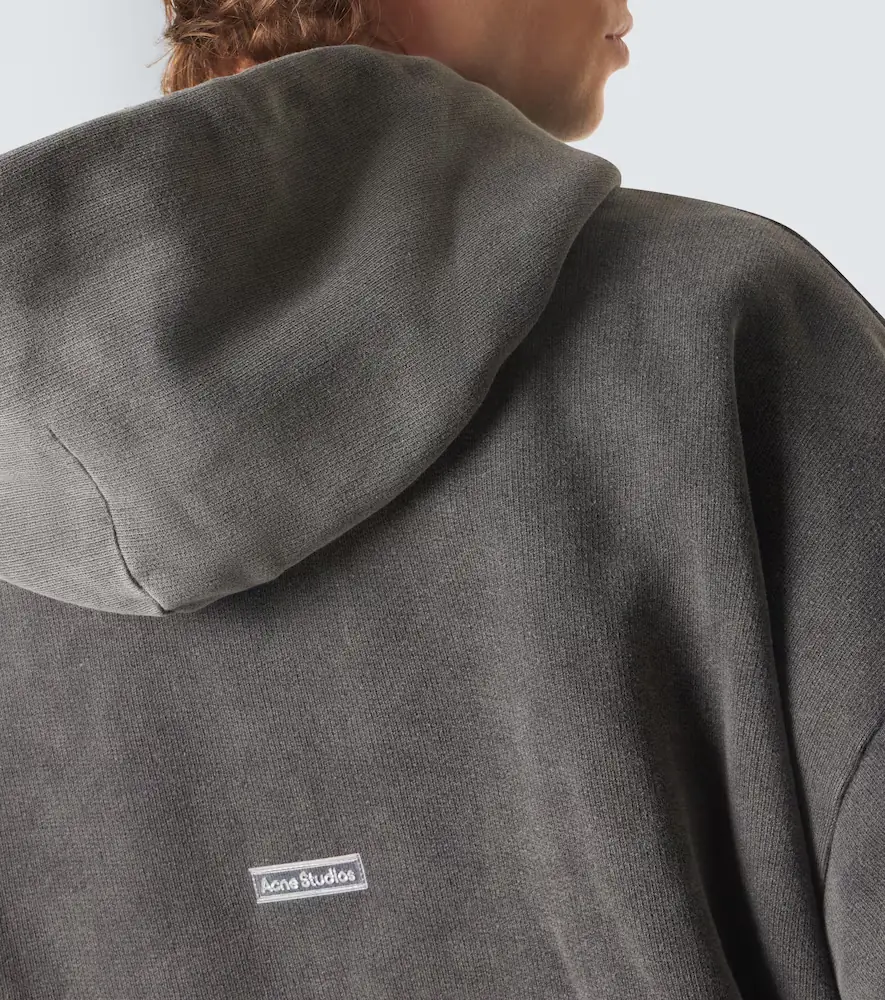 Acne Studios Faded cotton hoodie | Thumbnail 6 Acne Studios Faded cotton hoodie | Thumbnail 6