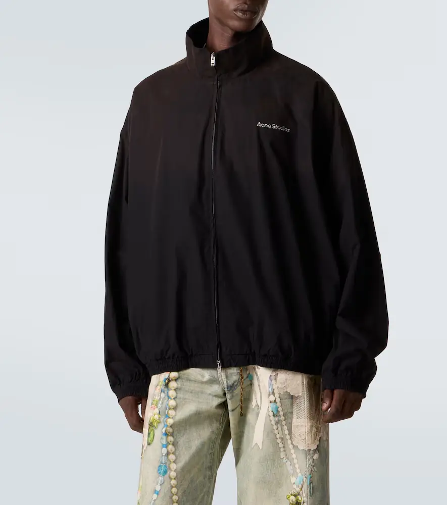 Acne Studios Logo cotton poplin jacket | Thumbnail 4 Acne Studios Logo cotton poplin jacket | Thumbnail 4