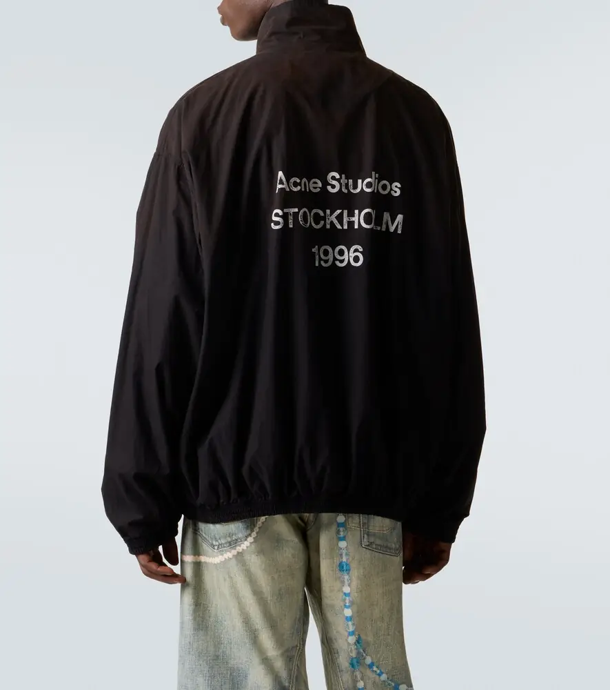 Acne Studios Logo cotton poplin jacket | Thumbnail 5 Acne Studios Logo cotton poplin jacket | Thumbnail 5