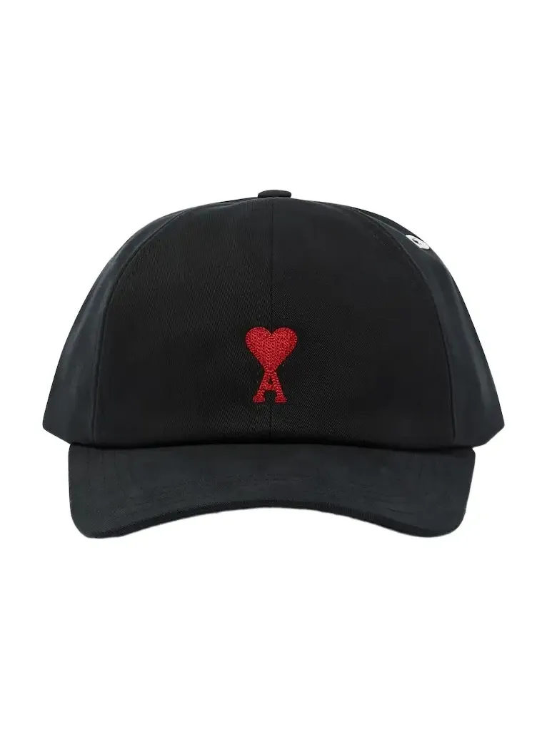 AMI PARIS Ami De Caur cotton canvas cap