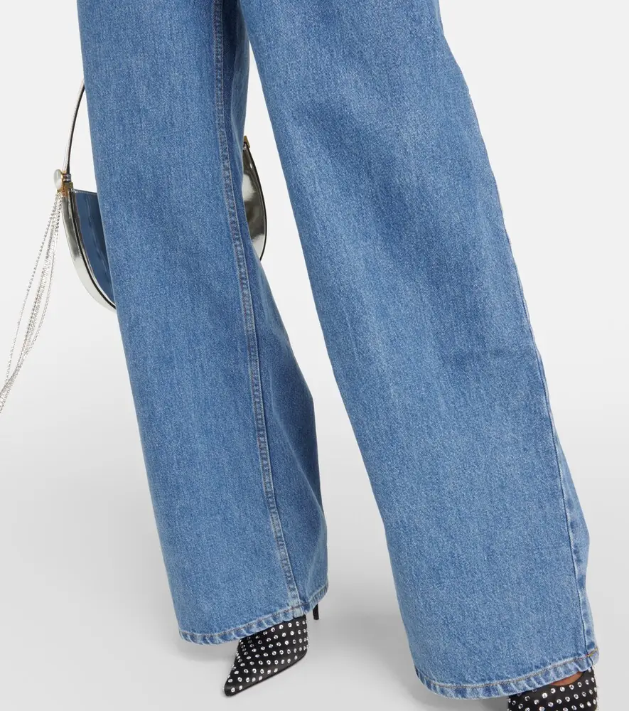 Magda Butrym Low-rise wide-leg jeans | Thumbnail 4 Magda Butrym Low-rise wide-leg jeans | Thumbnail 4