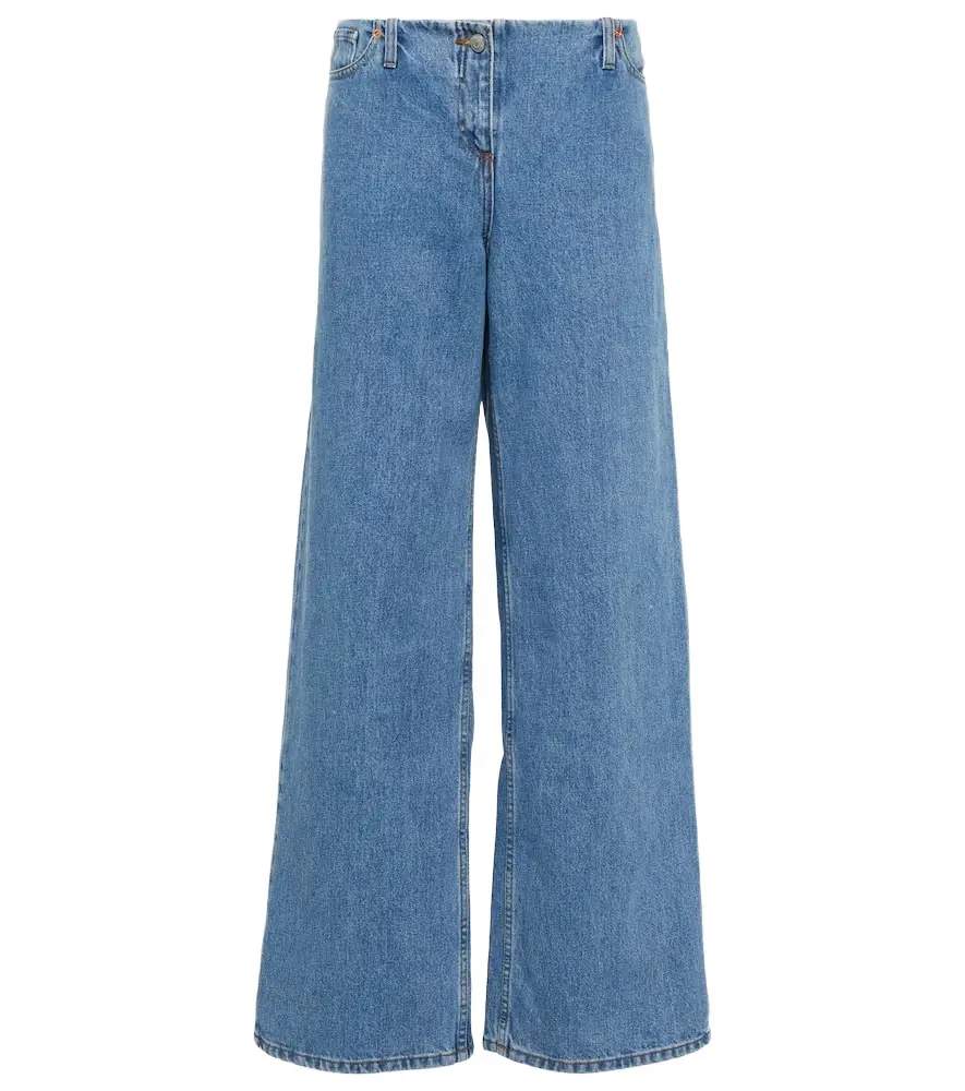 Magda Butrym Low-rise wide-leg jeans