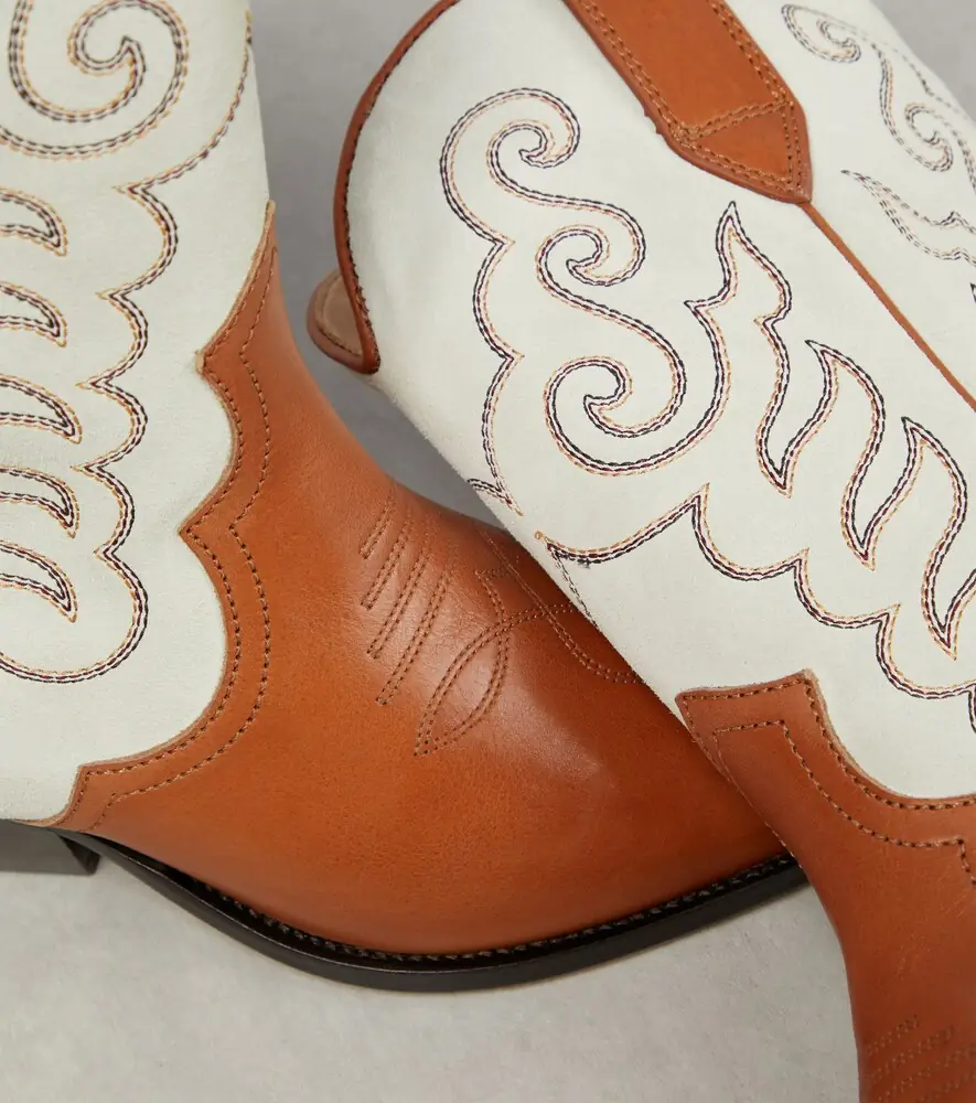 Isabel Marant Duerto embroidered leather boots | Thumbnail 5