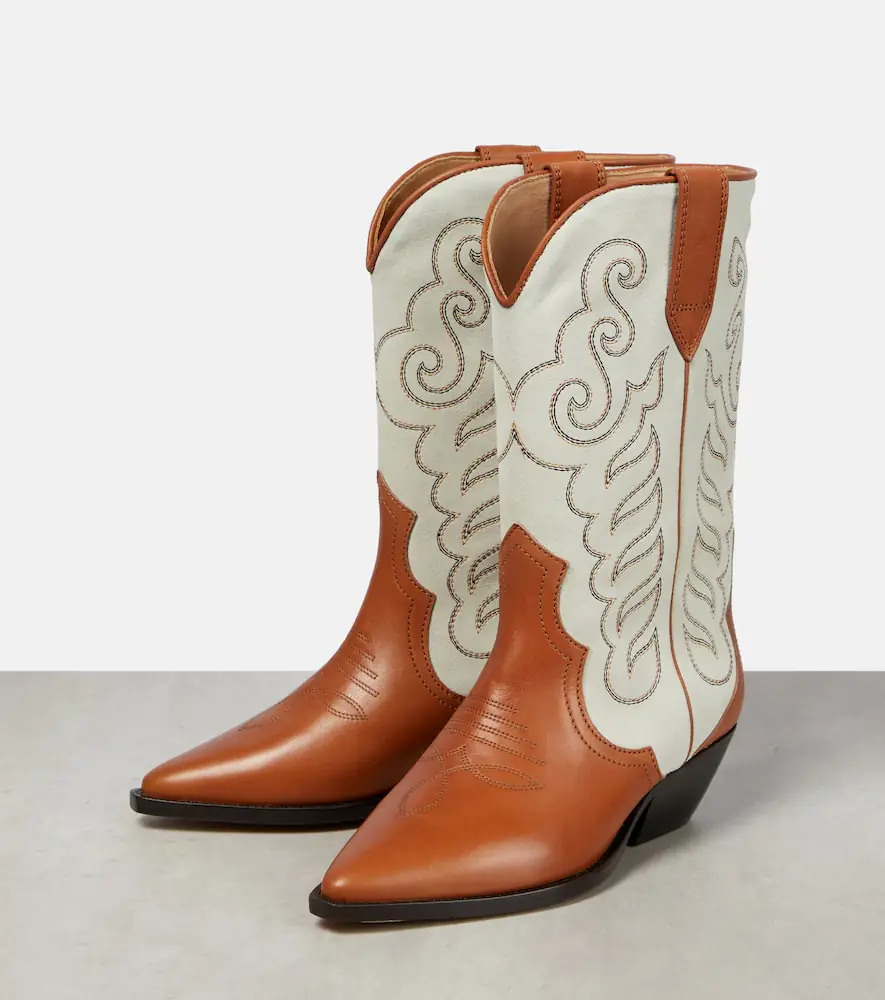 Isabel Marant Duerto embroidered leather boots | Thumbnail 6
