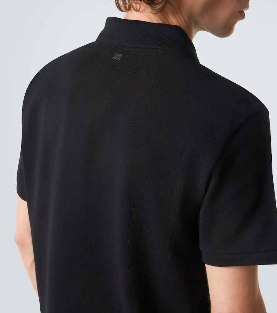 AMI PARIS Ami De Caur cotton piqué polo shirt | Thumbnail 2