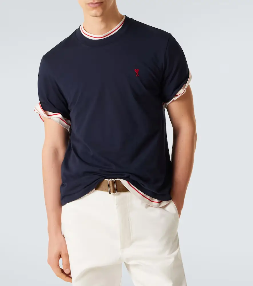 AMI PARIS Ami De Caur cotton jersey T-shirt | Thumbnail 5