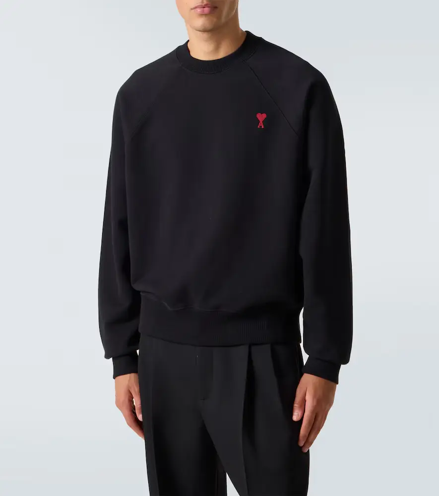 AMI PARIS Ami De Caur cotton jersey sweatshirt | Thumbnail 3 AMI PARIS Ami De Caur cotton jersey sweatshirt | Thumbnail 3