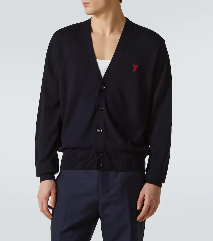 AMI PARIS Ami De Caur wool cardigan | Thumbnail 4 AMI PARIS Ami De Caur wool cardigan | Thumbnail 4