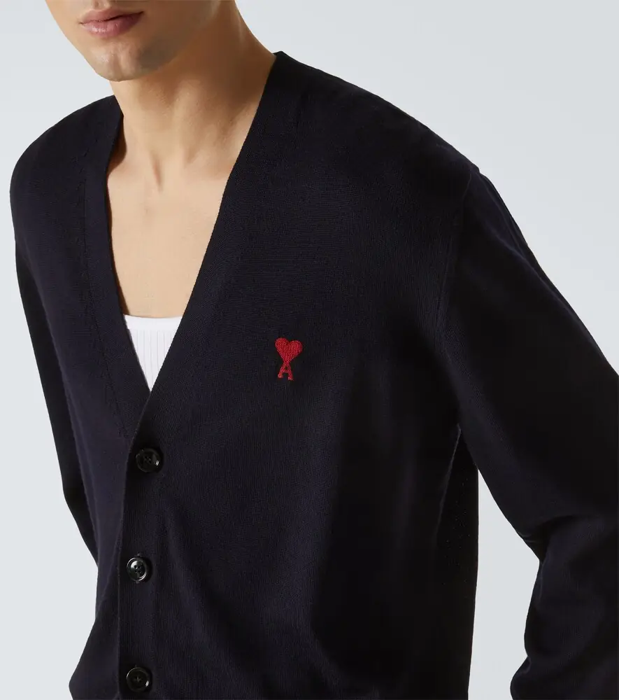 AMI PARIS Ami De Caur wool cardigan | Thumbnail 5 AMI PARIS Ami De Caur wool cardigan | Thumbnail 5