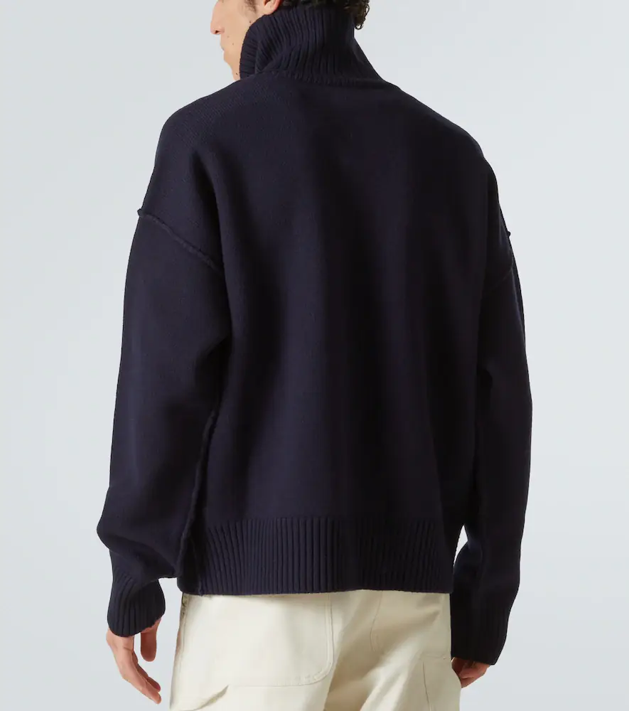 AMI PARIS Ami De Caur virgin wool turtleneck sweater | Thumbnail 5