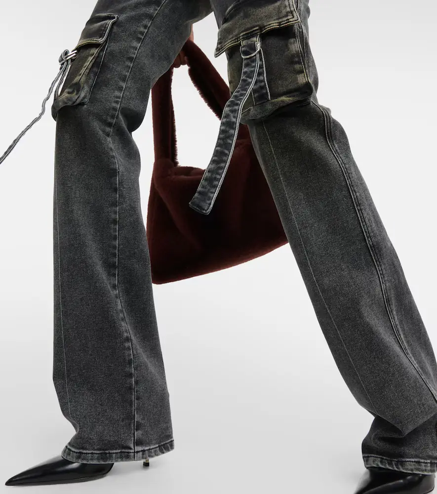 BLUMARINE Low-rise denim cargo pants | Thumbnail 2 BLUMARINE Low-rise denim cargo pants | Thumbnail 2
