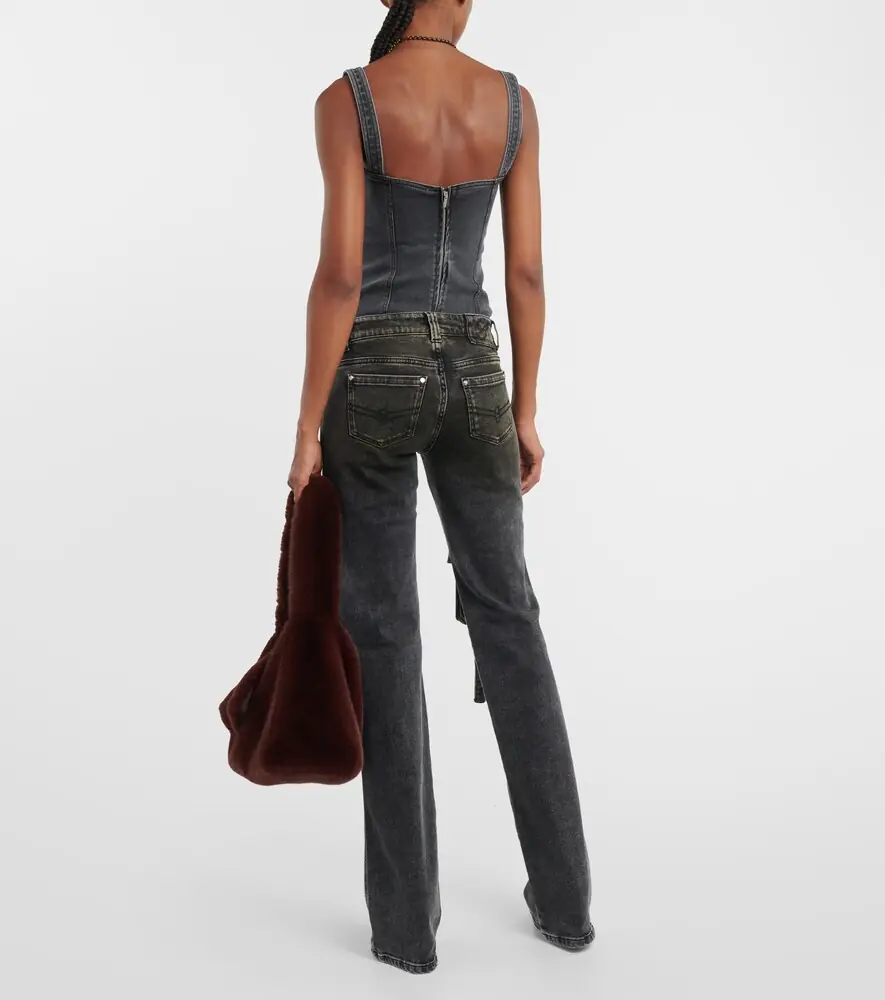 BLUMARINE Low-rise denim cargo pants | Thumbnail 6 BLUMARINE Low-rise denim cargo pants | Thumbnail 6