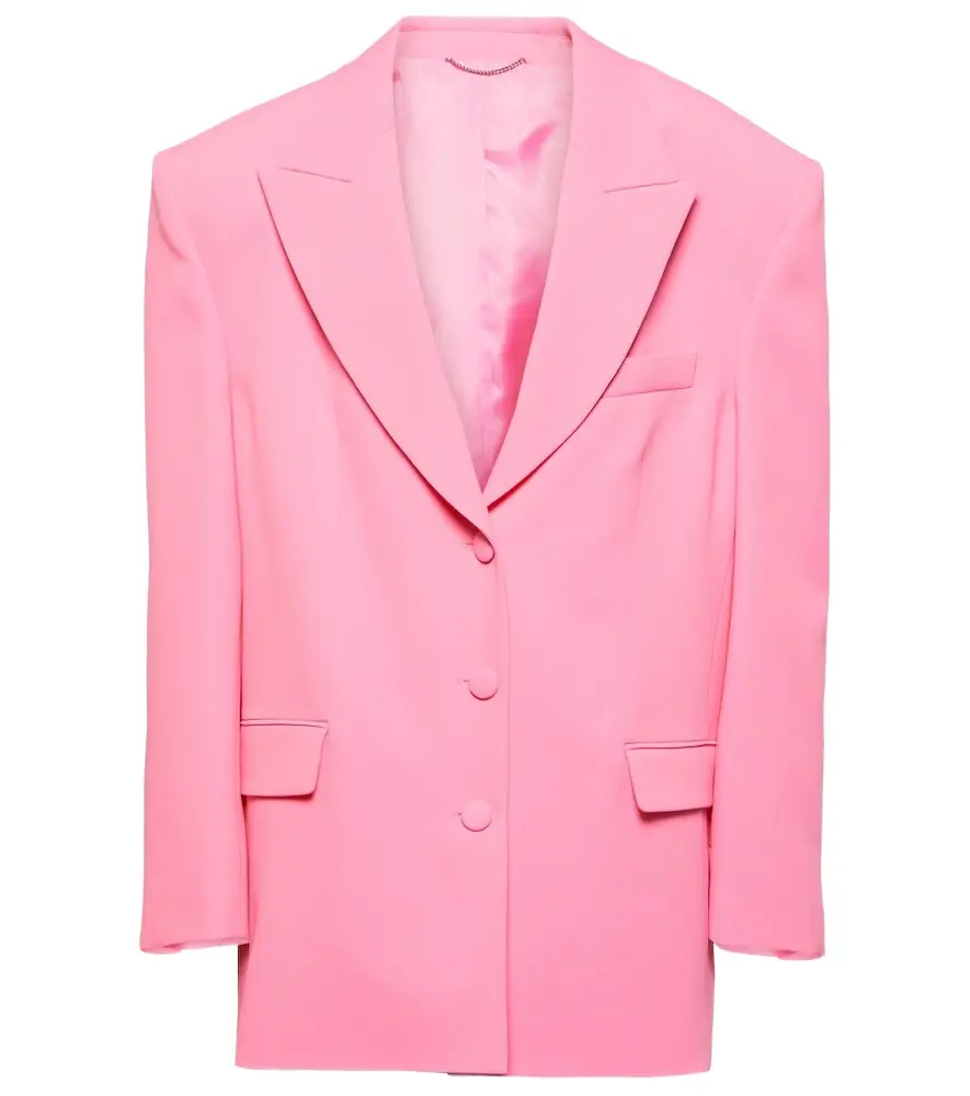 Magda Butrym Single-breasted silk-blend blazer | Image 1 Magda Butrym Single-breasted silk-blend blazer | Image 1