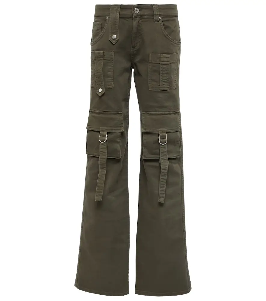 BLUMARINE Low-rise denim cargo pants | Image 1 BLUMARINE Low-rise denim cargo pants | Image 1