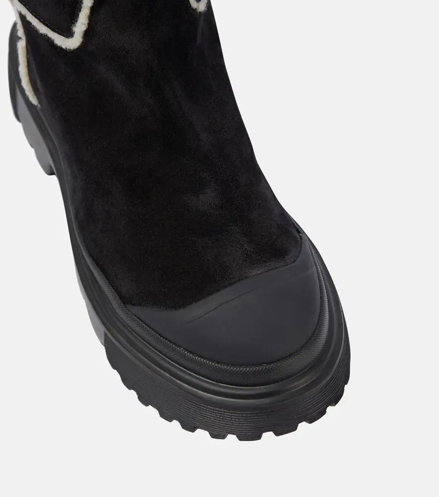 Hogan H619 suede knee-high boots | Thumbnail 4 Hogan H619 suede knee-high boots | Thumbnail 4